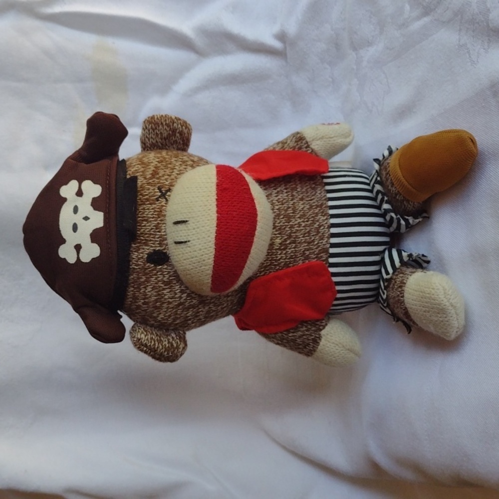 Musical Swaying Pirate Monkey